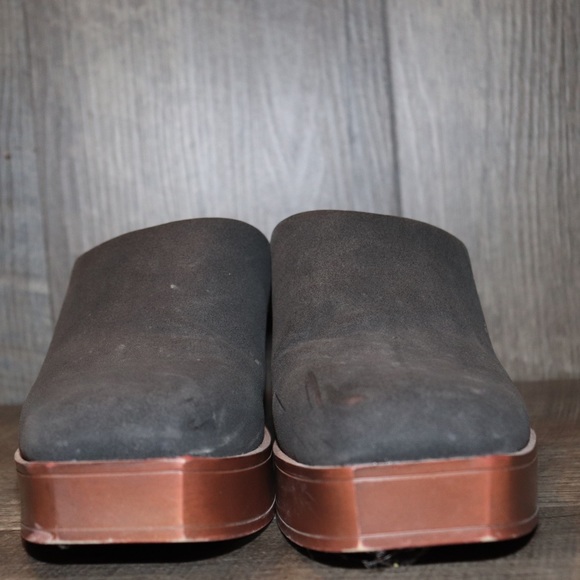 Chunky Block Heel Mules Square Toe Platform Casual Slip-on Slippers Sandals. 6.5 - Picture 2 of 5